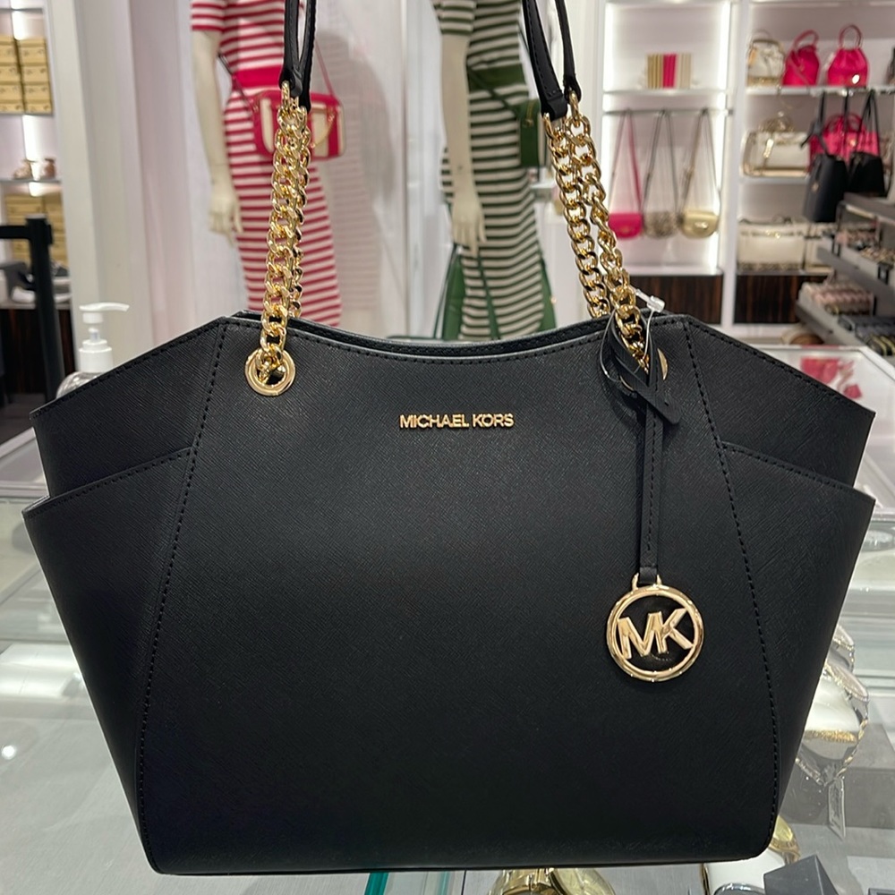 Michael Kors MICHAEL KORS 
Jet Set Large Saffiano Leather Shoulder Tote Bag

NWT